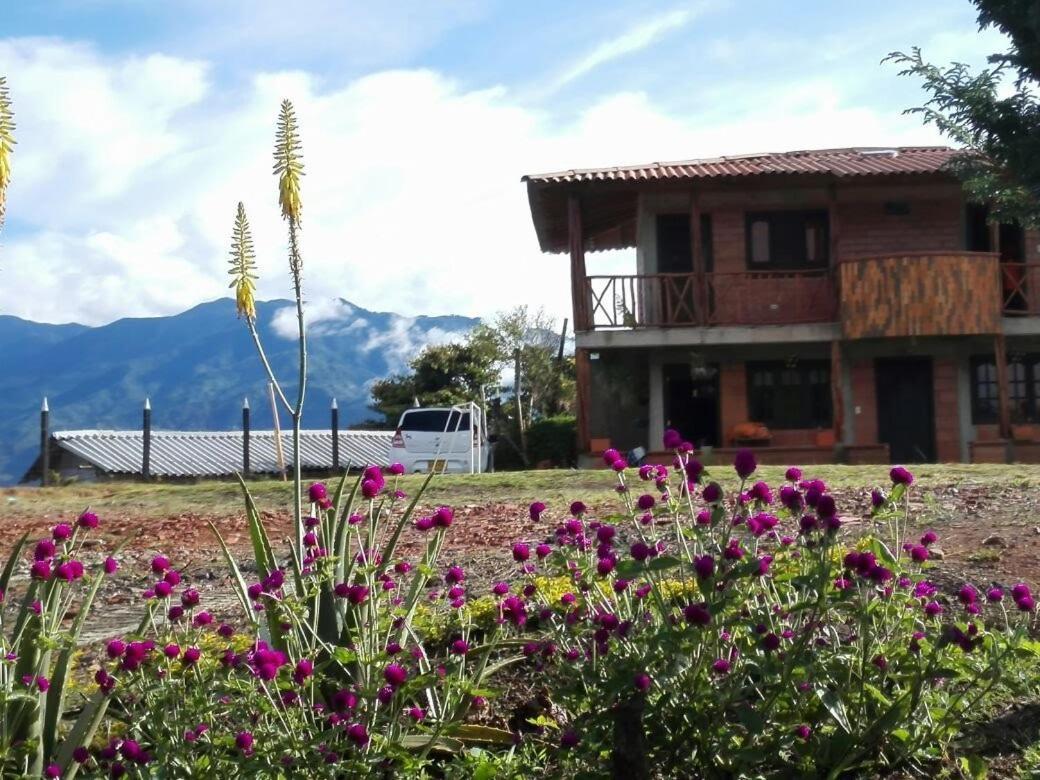 Alojamiento Campestre Cabanas Mirador Ingruma Riosucio Caldas Ruiosucio Eksteriør billede